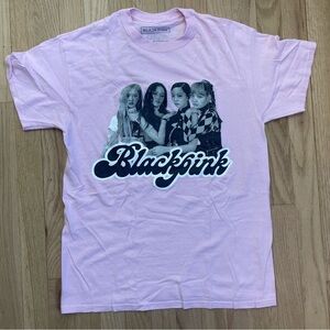 Blackpink Tee Medium Music Tour K-Pop T-Shirt Pink Concert Singer Y2K